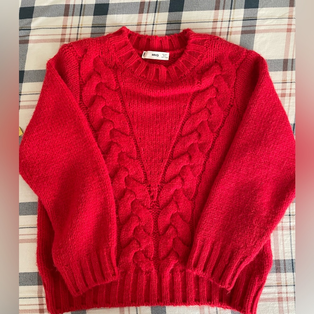 RED MANGO KNIT SWEATER